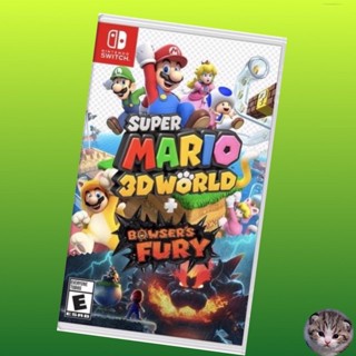 (มือ1 พร้อมส่ง) Super Mario 3D World + Bowsers Fury (US-Asia) Nintendo Switch Game