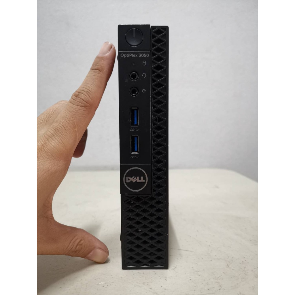 คอมพิวเตอร์มือสอง Dell OptiPlex 3050 MFF Mini PC ซีพียู Core i5-7500T @2.70 GHz  สภาพดี มีพอร์ต HDMI