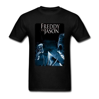 [COD] เสื้อยืดแขนสั้น พิมพ์ลาย Freddy Vs Jason พลัสไซซ์ ของขวัญวันเกิด สําหรับผู้ชาย XS-6XLS-5XL