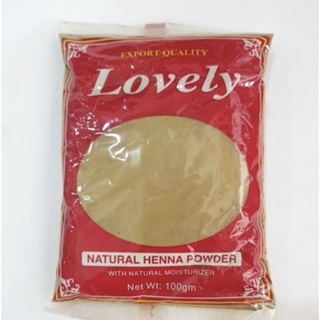 เฮนน่า เลิฟลี่ ปิดผมขาว ปิดผมหงอก ผงเฮนน่า Lovely Henna Powder 100g