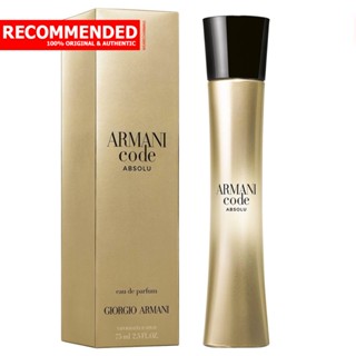 Giorgio Armani Code Absolu Femme EDP 75 ml.