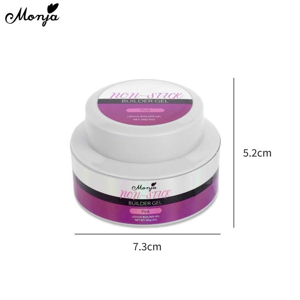 Monja กาวเจลติดจิวเวลรี่ 4in1เจลต่อเล็บอะไหล่แต่งเล็บติดอะไหล่เล็บการเสริมแรงเล็บ - รูปที่ 7