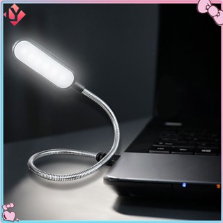 Portable USB LED Table Lamp Flexible 6leds USB Lamp for Power Bank Mini Book Light Reading Light Laptop Notebook PC Computer