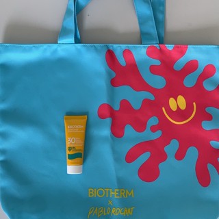 BIOTHERM Waterlover Sun Milk Face &amp; Body SPF 30 ขนาด 40 ml. แถมกระเป๋าสะพายไหล่