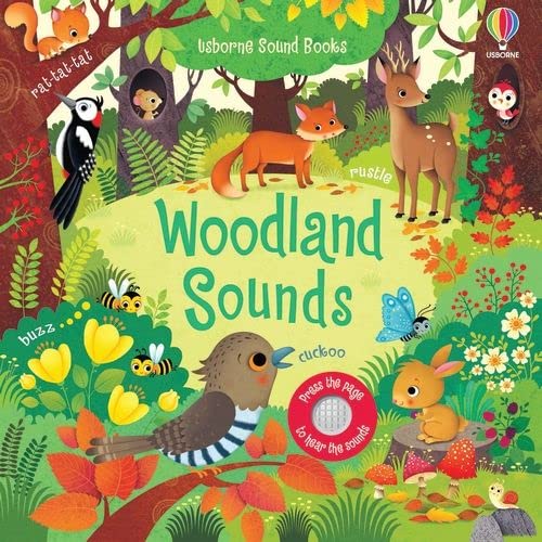 Woodland Sounds Board book Sound Books English Activity Books  Sound &amp; Musical Books  Animal Stories  Wildlife