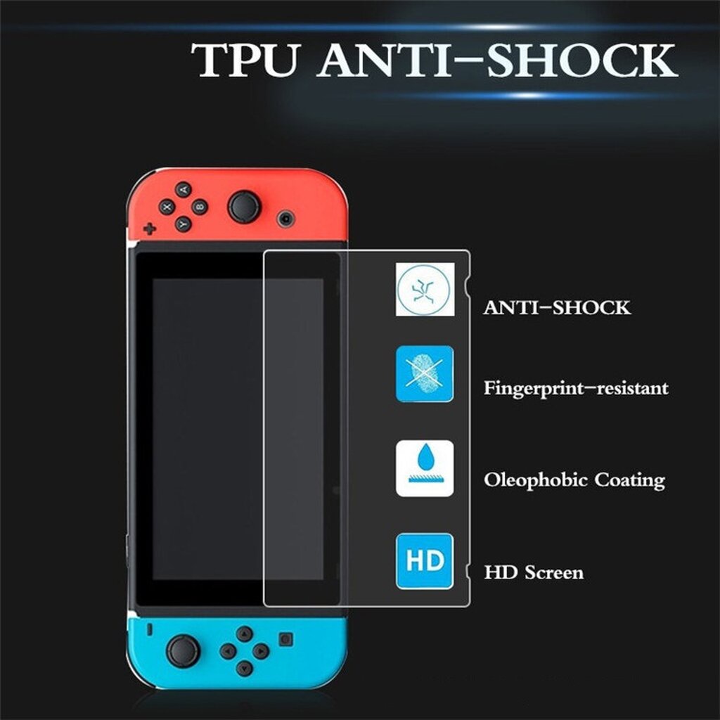 ฟิล์มกระจก Premium Tempered for Nintendo Switch (กล่องแดง)