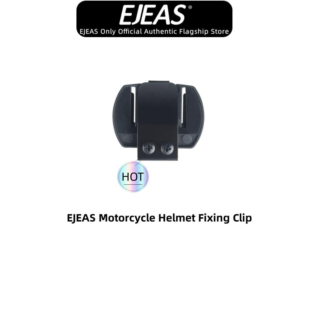 EJEAS คลิปหูฟังอินเตอร์คอมหมวกกันน็อครถจักรยานยนต์ สําหรับ V6 V6 Pro V4 Plus Shoei AGV KYT Yamaha Honda Forza 250
