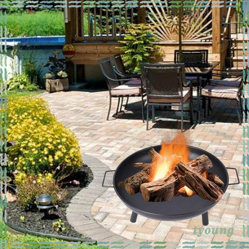 [TyoungTH] Cast Firepit Round Fireplace Firepit สําหรับในครัวเรือน Terrace