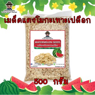 เมล็ดแตงโมดิบ กะเทาะเปลือก 500 g (Watermelon seeds)