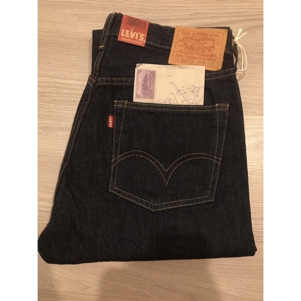 LVC 1944 Lot S501 XX. W30 L32 Turkey กระเป๋าเขียว