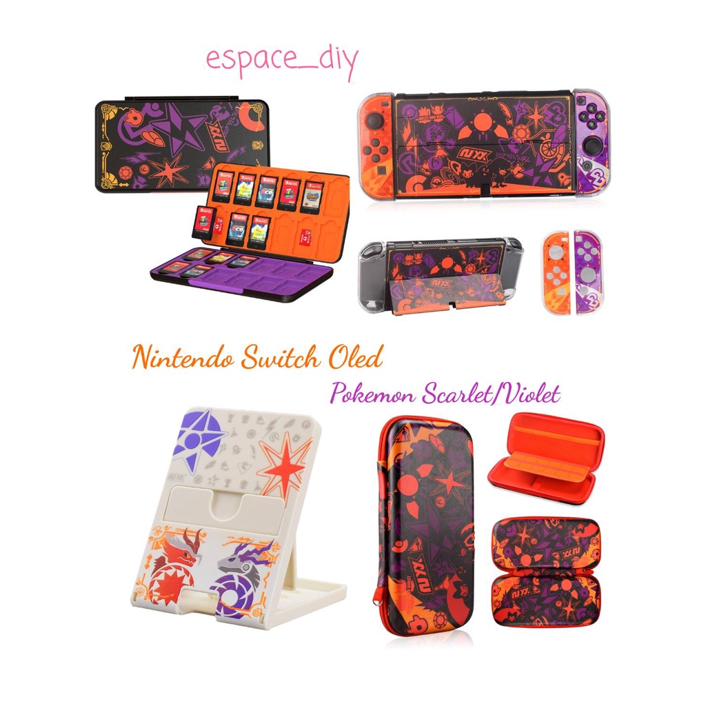 เคส Nintendo switch OLED Pokémon Scarlet / Violet Limited Edition& Accessories