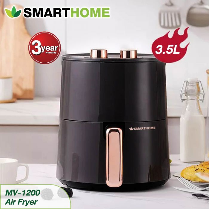 [ รุ่น MV-1200 ] SMARTHOME หม้อทอดไร้น้ำมัน 3.5 ลิตร รับประกัน 3 ปี