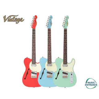 Vintage V72 Semi-Hollow Electric Reissued Series