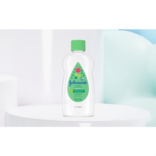 Johnsons จอห์นสัน เบบี้ออยล์ อโลเวรา แอนด์ วิตามินอี Aloe Vera &amp; Vitamin E Baby Oil