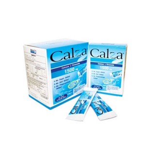 Calza-1500 (Calcium L-Threonate) บำรุงกระดูกดูดซึมเร็ว 30 ซอง (1 กล่อง)