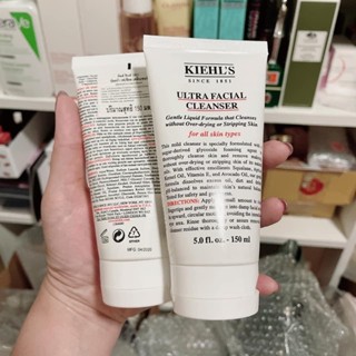 เคาน์เตอร์ไทย Kiehl’s Ultra Facial Cleanser 150ml คลีนเซอร์ทำความสะอาดผิวหน้า 150ml ผลิต 4/2020