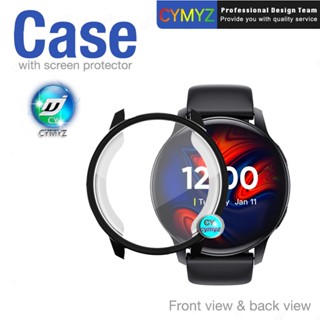 Realme Techlife DIZO Watch R เคสป้องกัน realme DIZO Watch R เคส 360° ฝาครอบป้องกันหน้าจอ ทรงกลม สําหรับ realme Techlife DIZO Watch R