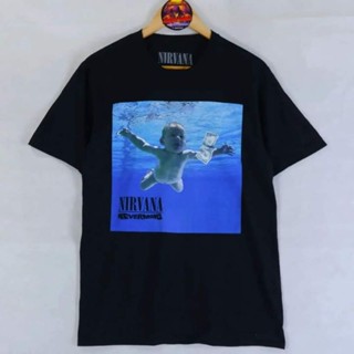 เสื้อวง "Nirvana ลายปกอัลบั้ม Nevermind" มือ1 ลิขสิทธิ์แท้