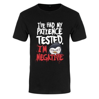 Psycho Penguin Tshirt Patience Premium Mens Black