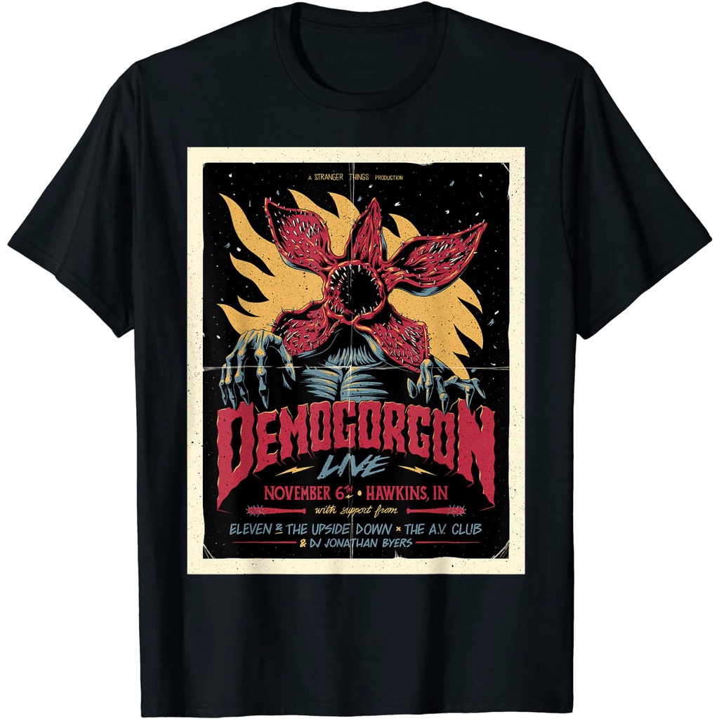 Adult Stranger Things Day Demogoron Live November 6th Poster T-Shirt