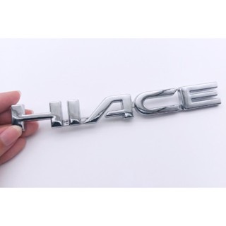 ตัวอักษร ไฮเอจ โตโยต้า ติดด้านหลัง ขนาด 170*20mm toyota HIACE Logo Letter Car Rear Trunk Emblem Badge