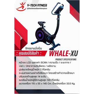 ลู่วิ่งไฟฟ้า V-TechFitness WHALE-XU