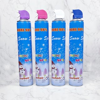 สเปร์ยหิมะ สเปร์ยสายรุ้ง ขวดใหญ่980ml คุ้มมาก จัดงานปีใหม่ พร้อมส่ง