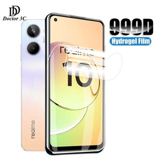 ฟิล์มไฮโดรเจล ป้องกันรอยหน้าจอ แบบเต็มจอ ด้านข้าง สำหรับ Realme 11 10 9 8 7 6 5 3 Pro Plus 10T 9i 8i 7i 6i 5i 6s 5s Q 4G 5G 2023