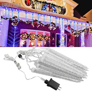 BUrattna ไฟฝักบัวอาบน้ํา อุกกาบาต 4W 7V 6.6 ฟุต Ip65 พลาสติก กันน้ํา ปลั๊ก Us 120V สําหรับงานแต่งงาน หน้าต่าง