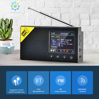 [Idduck.Th] ตัวรับสัญญาณเสียงสเตอริโอดิจิทัล หน้าจอ LCD บลูทูธ 5.0 DAB FM