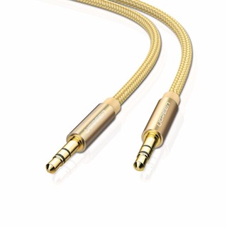 Ugreen 3.5mm Male To Male Audio Cable - GOLD (AV112)