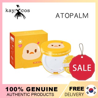 Atopalm Tok Tok Facial Sun Pact SPF43 PA+++ / ครีมกันแดด / น้ําหนักเบา / ป้องกัน / รังสียูวี / ผลิตในเกาหลี