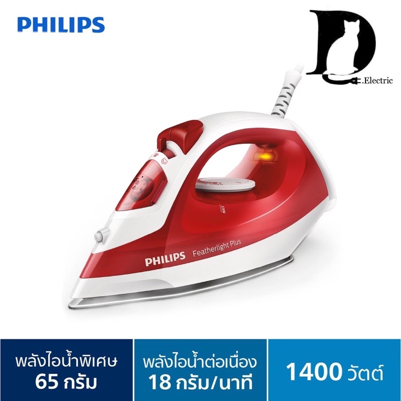 เตารีดไอน้ำ PHILIPS GC1426/40 160มิลลิลิตร