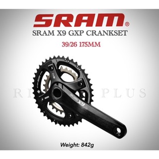 จานหน้าเสือภูเขา SRAM TRUVATIV X9 39/26 แกน GXP ขา 175 ราคาพิเศษ