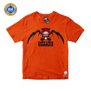 เสื้อยืด ผ้าฝ้าย พิมพ์ลาย MOTIF CHOO CHOO CHARLES MONSTER Train UNISEX สําหรับเด็ก (ฟรีชื่อ)