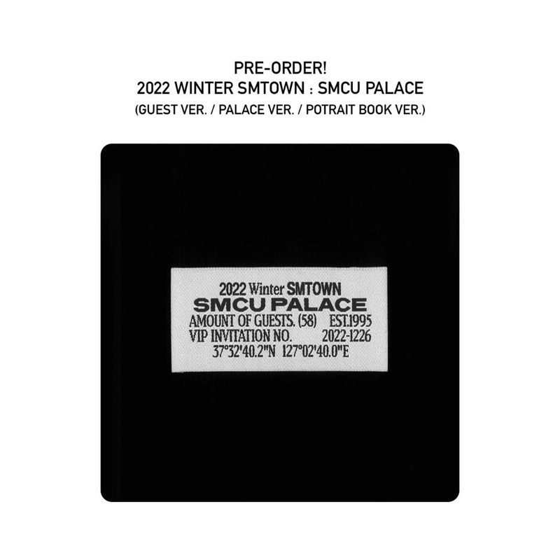 2022 WINTER SMTOWN : SMCU PALACE ALBUM