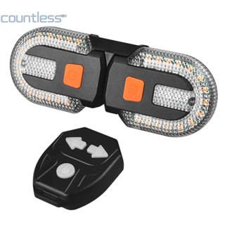 3 in 1 ไฟท้ายจักรยาน LED 30lm กันน้ํา พร้อมรีโมตคอนโทรล [countless.th]