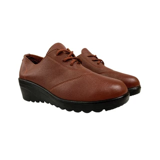 D'arte (ดาร์เต้) รองเท้าหนัง รองเท้าผ้าใบ สีน้ำตาล รุ่น D65-20504