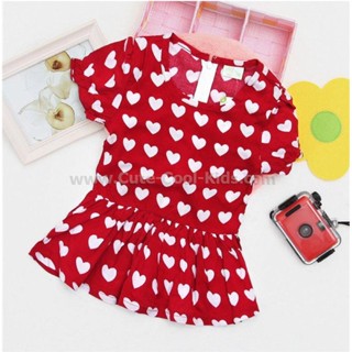 Dress-855 กระโปรงเด็กแฟชั่นเด็กเกาหลี Size-110 (4-5Y)