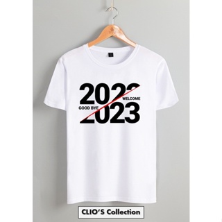 shirtHappy New Year Christmas 2023 Womens New Year T-shirt Cartoon Casual Fashion Short Sleeve Rabbit Year