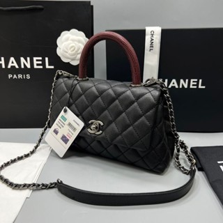 กระเป๋าสะพายข้าง chanel งานออริเทียบแท้ หนังแท้