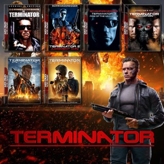 DVD หนัง The Terminator ฅนเหล็ก Movie Collection