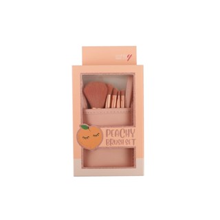 Ashley Peachy Brush set #AA-192 : แอชลี่ย์ เซต แปรงปัดแก้ม 5 ชิ้น   svl