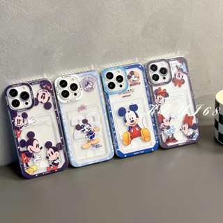 Disney เคสป้องกันโทรศัพท์มือถือ tpu แบบนิ่ม ลายการ์ตูนมิกกี้ มินนี่ เมาส์ สําหรับ Vivo Y22 Y22S Y35-4G-2022 Y16 Y02S Y177 5G V25-5G V25E 4G