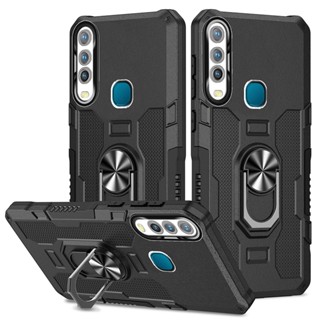 เคสโทรศัพท์มือถือ กันกระแทก พร้อมแหวนขาตั้ง สําหรับ Vivo Y17 Y15 Y12 Y11 2019