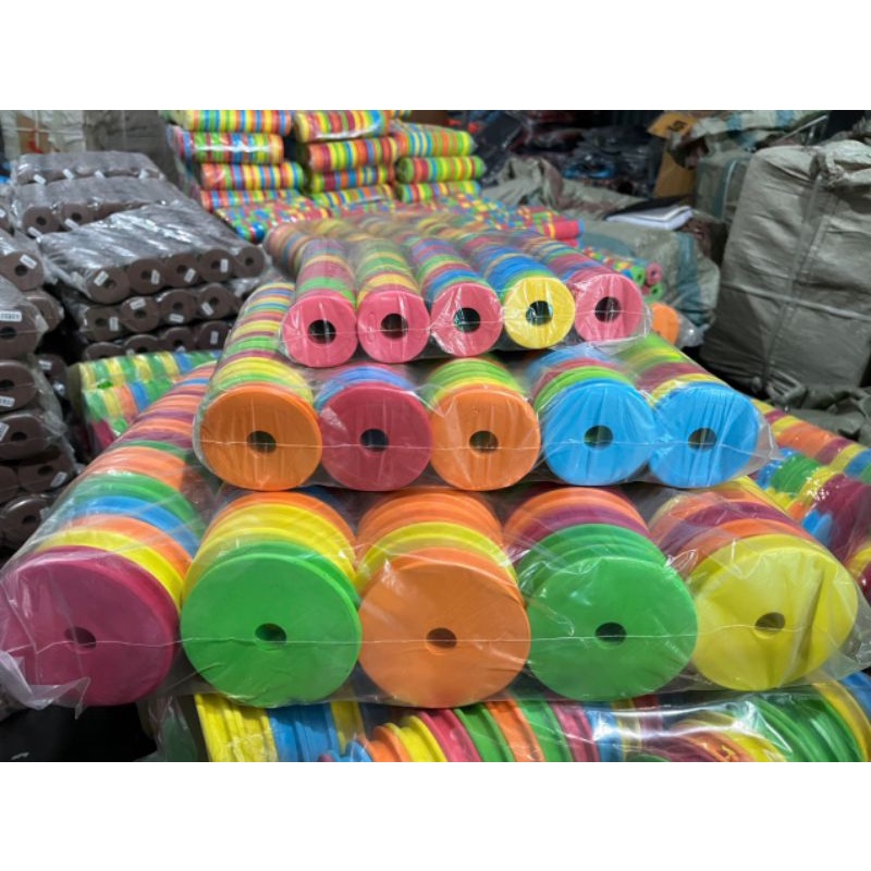 ชุดเพลาโฟม 10 ชิ้น 4CM- 7CM- 10CM