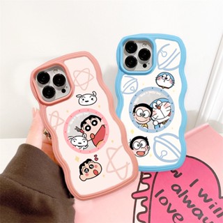 เคสโทรศัพท์มือถือ TPU ลายการ์ตูนโดราเอมอน ชินจัง สําหรับ Realme C30 C31 C35 C21Y C25Y RealmeC11 C25 C17 C15 C12 C3 C2 Realme 8i 7i 5 5i 6i 7 Pro HOSTR