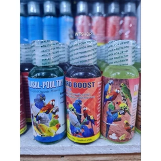 เซ็ตวิตามินบำรุงนกสวยงามทุกชนิด และสัตว์ปีกทุกสายพันธุ์ Bird Boost/Inter phos/Chelasol-Poultry