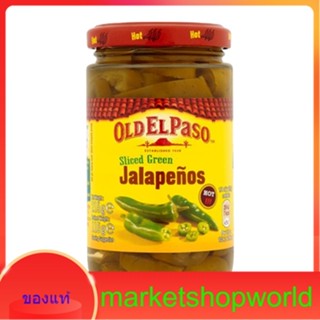 Sliced Green Jalapenos Old El Paso 215 G