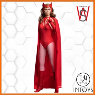 SWTOYS × Tough Guys SW FS048 Scarlet Witch ( Lady spooktacular ): Wanda Vision ( ขนาดเท่างาน Hot toys )​